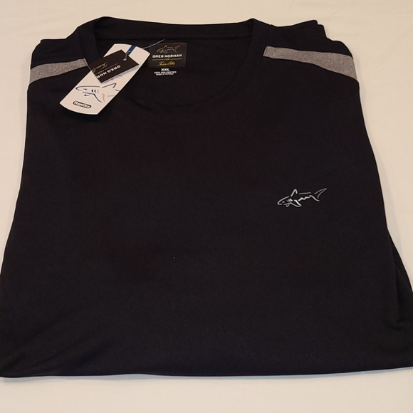 Greg Norman t-shirt wicking long-sleeve - Picture 2 of 16